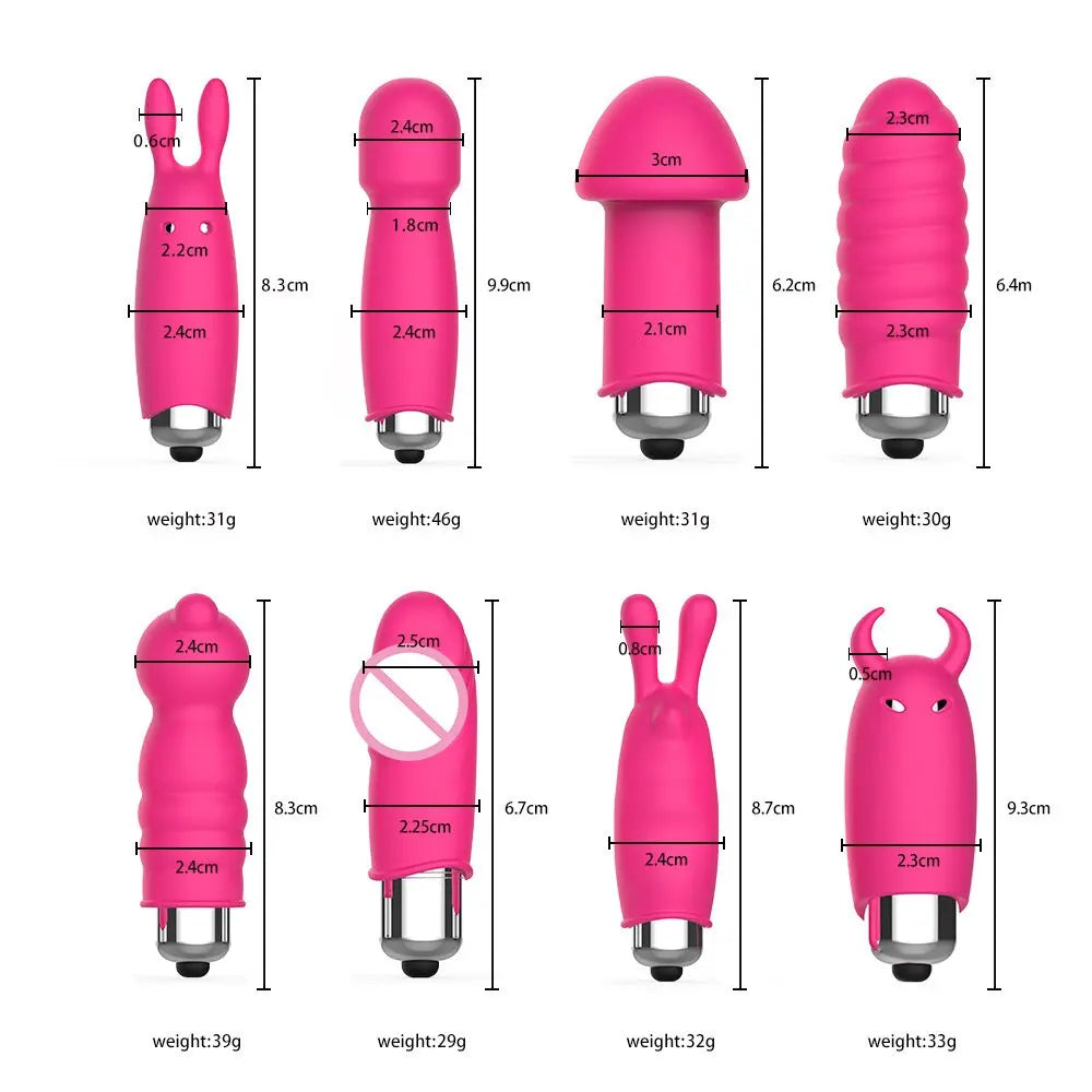 Mini G Spot ช่องคลอด Dildo Vibrator Jump เซ็กซ์ทอยสำหรับหญิง Masturbation ทางทวารหนักปลั๊กเกมสำหรับผู้ใหญ่18เร้าอารมณ์ Fidget อุปกรณ์ - buysextoyth