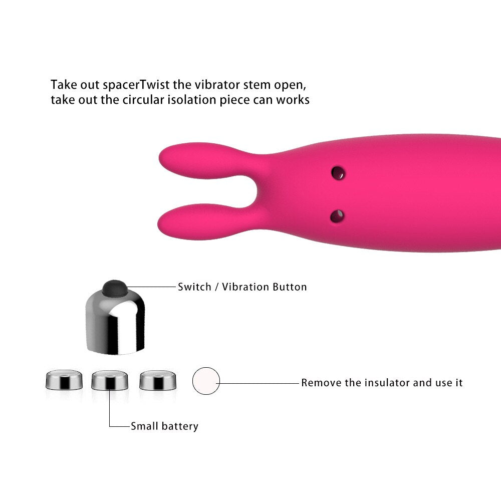 Mini G Spot ช่องคลอด Dildo Vibrator Jump เซ็กซ์ทอยสำหรับหญิง Masturbation ทางทวารหนักปลั๊กเกมสำหรับผู้ใหญ่18เร้าอารมณ์ Fidget อุปกรณ์ - buysextoyth