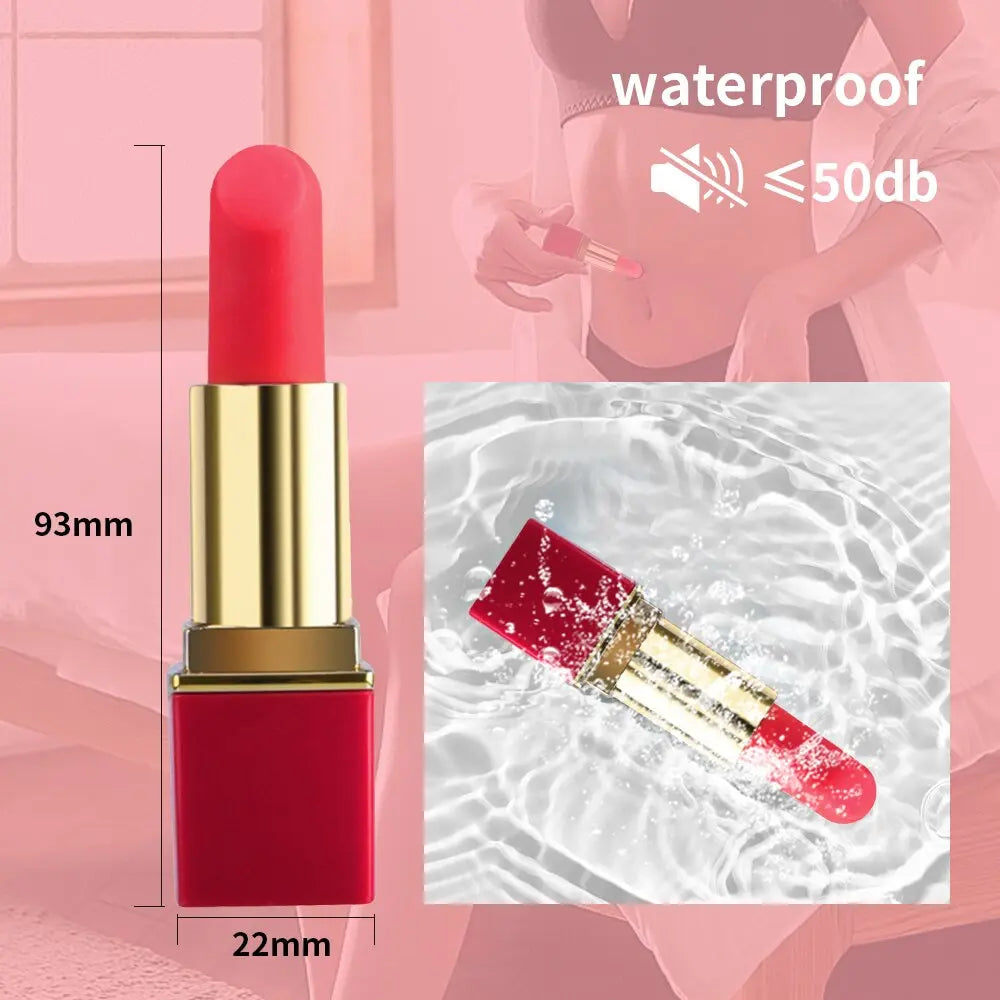 Mini Lipsticks Vibrator Secret Bullet Vibrator Clitoris Stimulator G-Spot Massage Sex Toys for Woman Masturbator Erotic Product 33sextoys