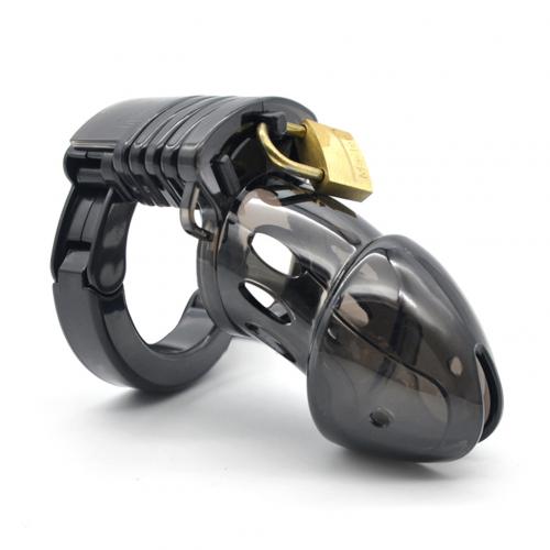 Mini Male Chastity Cock Cage Penis Belt Lock with Four Rings Gay G-spot Stimulator Adults Sex Toys for Man - buysextoyth