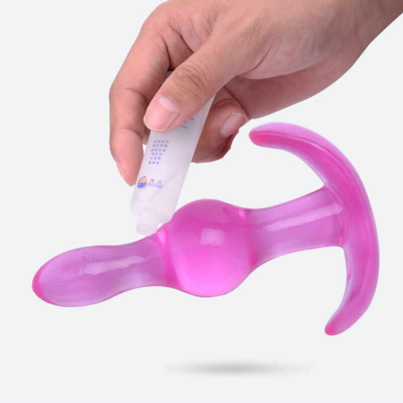 Mini Silicone Anal Plug Beads Jelly Toys Skin Feeling Dildo Adult Sex Toys for Men Butt Plug Sex Products Sex Toys for Women - buysextoyth