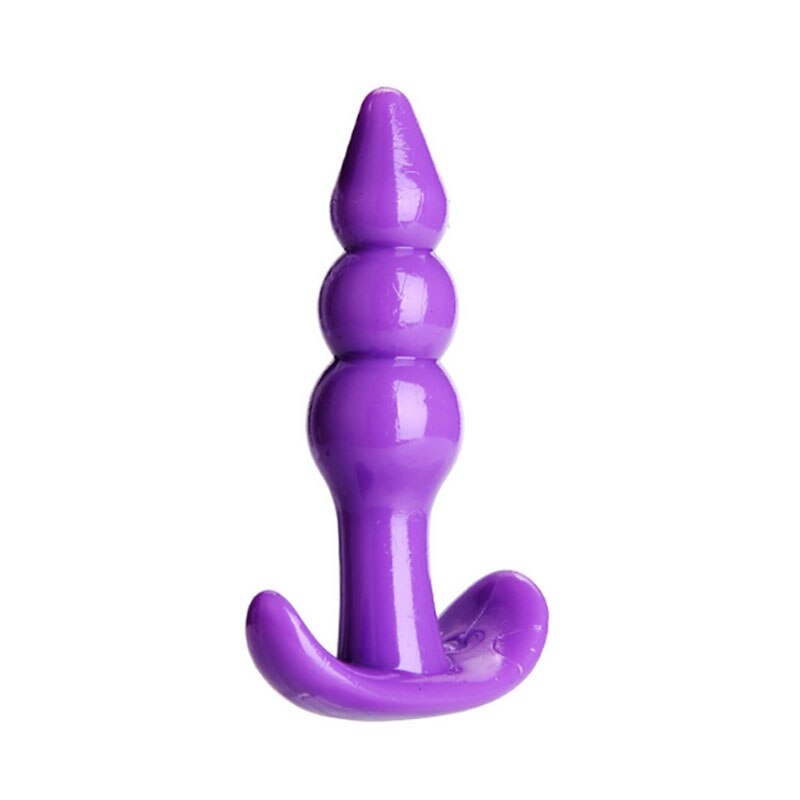 Mini Silicone Anal Plug Beads Jelly Toys Skin Feeling Dildo Adult Sex Toys for Men Butt Plug Sex Products Sex Toys for Women - buysextoyth
