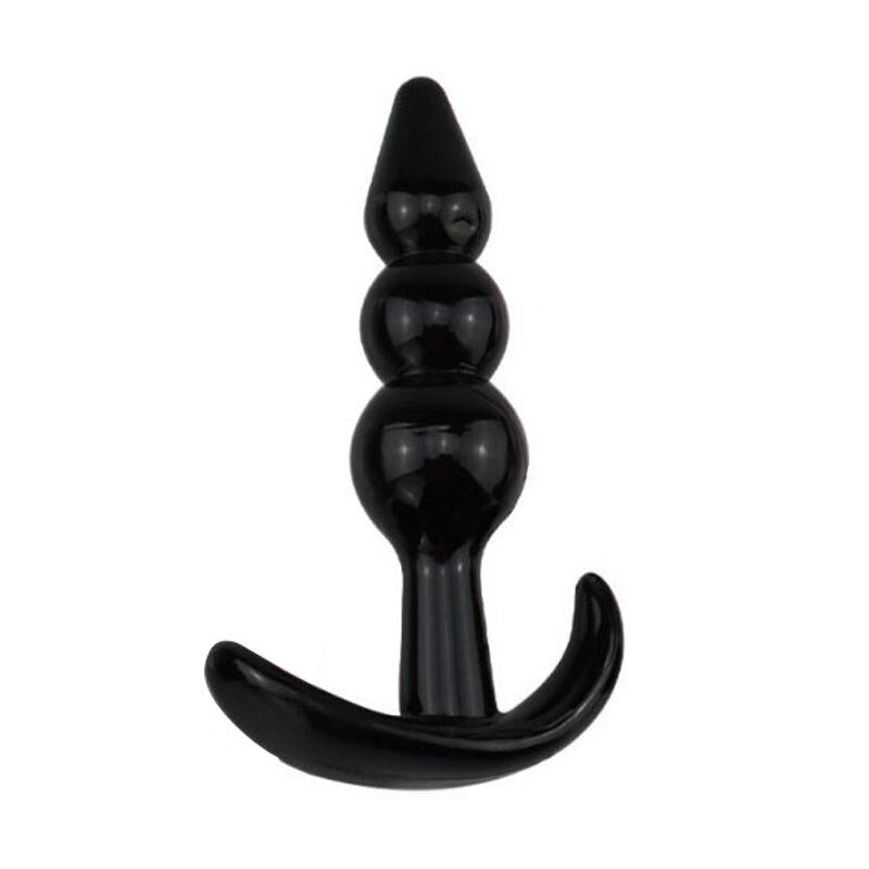 Mini Silicone Anal Plug Beads Jelly Toys Skin Feeling Dildo Adult Sex Toys for Men Butt Plug Sex Products Sex Toys for Women - buysextoyth