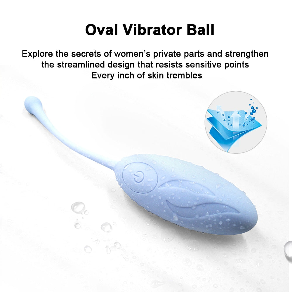 Mini Vibrator Eggs Sex Toys for Women Adult Sex Products Kegel Simulator Vaginal Balls for Couple Vibrating Egg Remote Control - buysextoyth