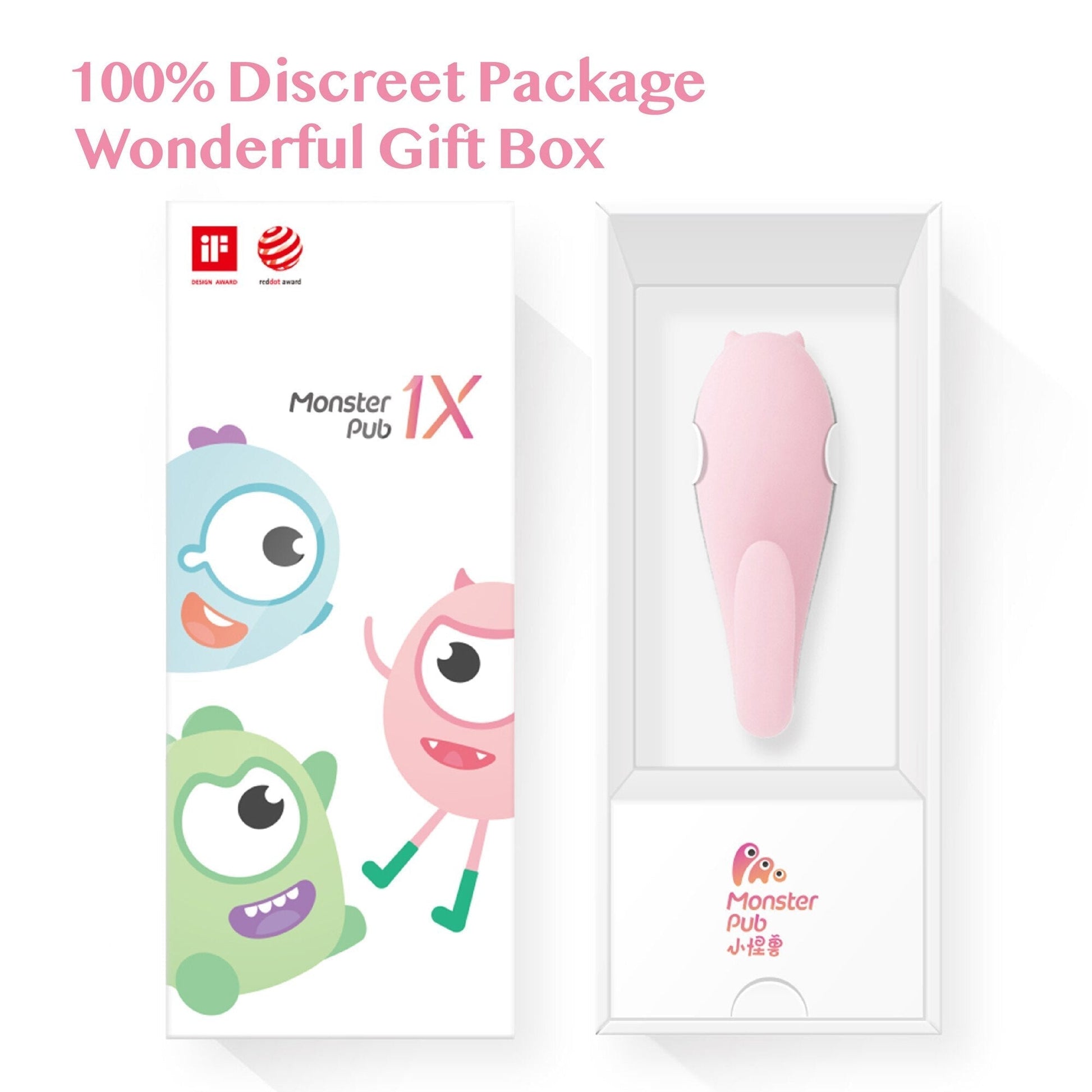 Monster Pub 1X Bluetooth Remote Vibrators Rechargeable Clitoral &amp; G-Spot Sex Toys for Adults 18 Women Masturbator Product - buysextoyth