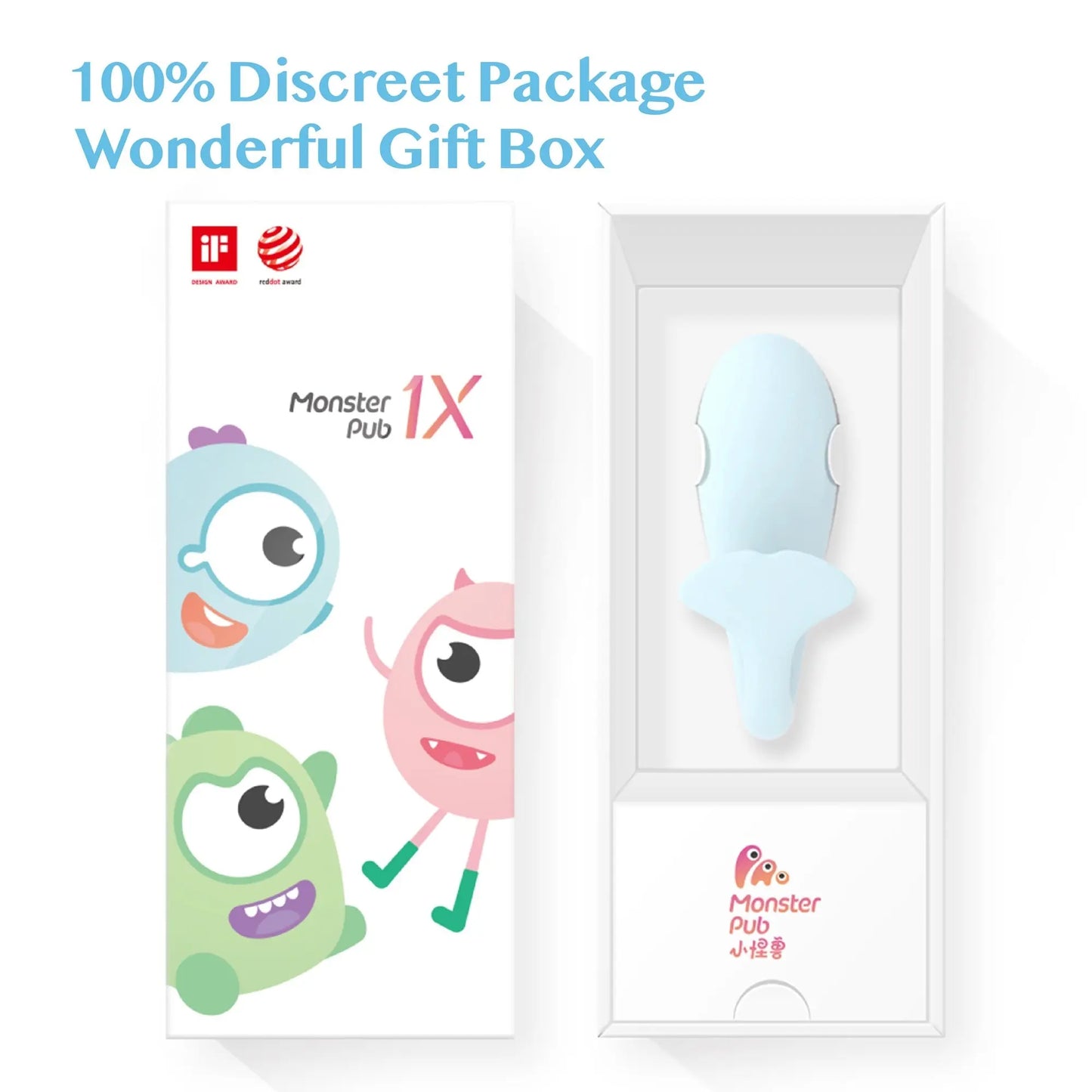 Monster Pub 1X Bluetooth Remote Vibrators Rechargeable Clitoral &amp; G-Spot Sex Toys for Adults 18 Women Masturbator Product 33sextoys