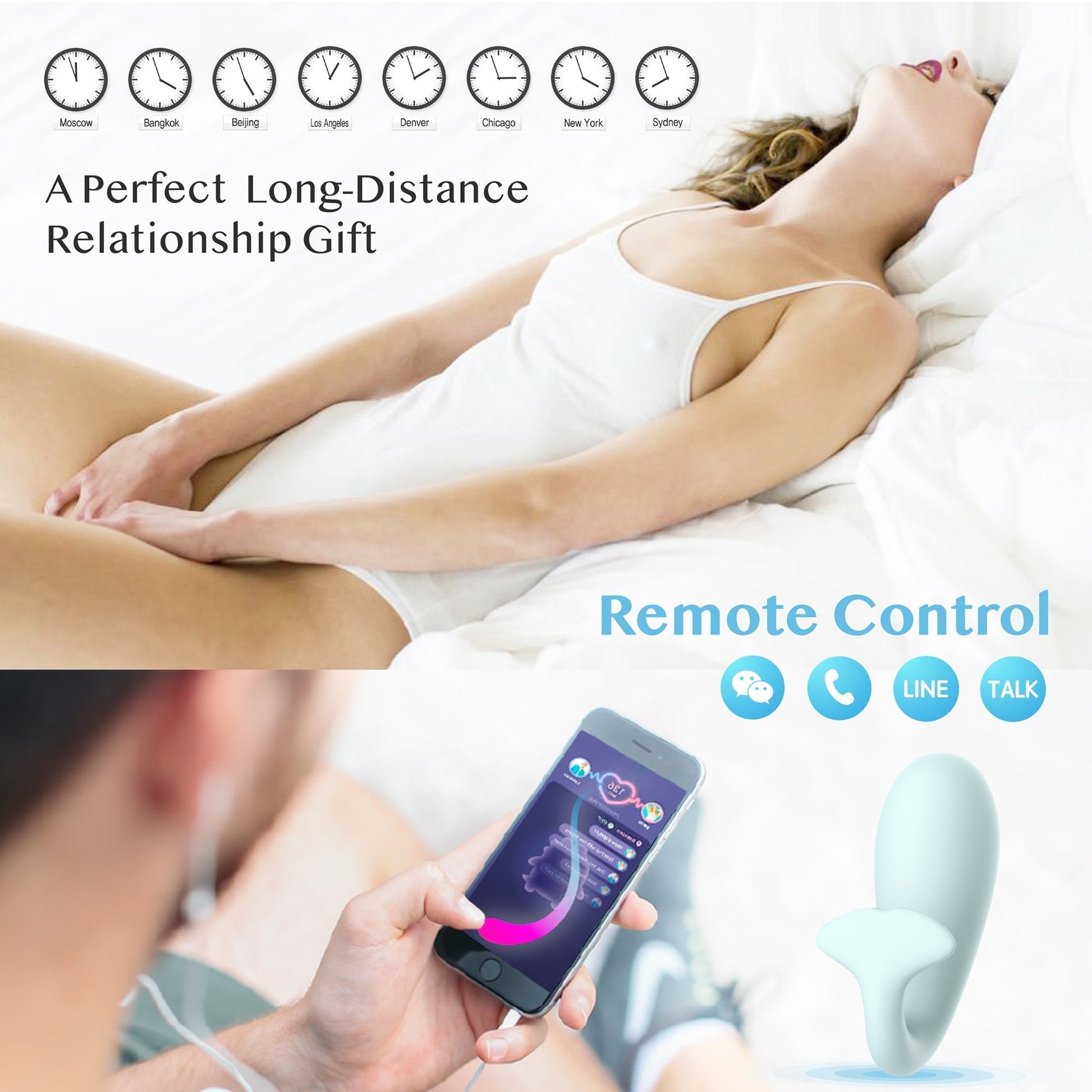 Monster Pub 1X Bluetooth Remote Vibrators Rechargeable Clitoral &amp; G-Spot Sex Toys for Adults 18 Women Masturbator Product - buysextoyth