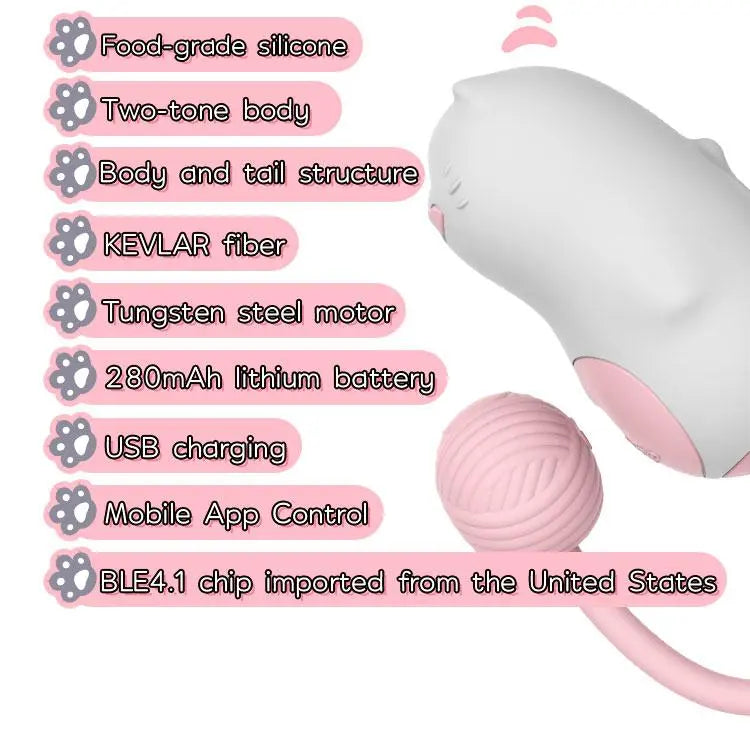 Monster Pub Baby Smart Vibrator APP Remote Control MIMI Rechargeable Clitoral G-Spot Vibrator Adult Sex Toys 33sextoys