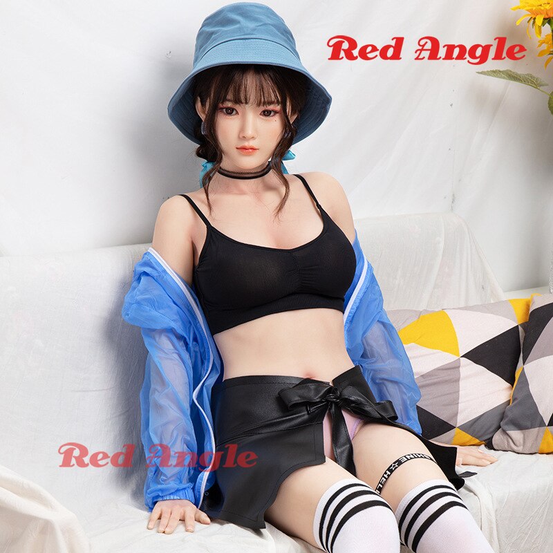 สีแดงมุม Muñeca ทางเพศซิลิโคนร่างกายเต็มรูปแบบผู้ใหญ่เซ็กซี่ตุ๊กตาผู้ชายที่สมจริงช่องคลอด Anal น่ารักซิลิโคนสาวสำหรับผู้ชาย - buysextoyth