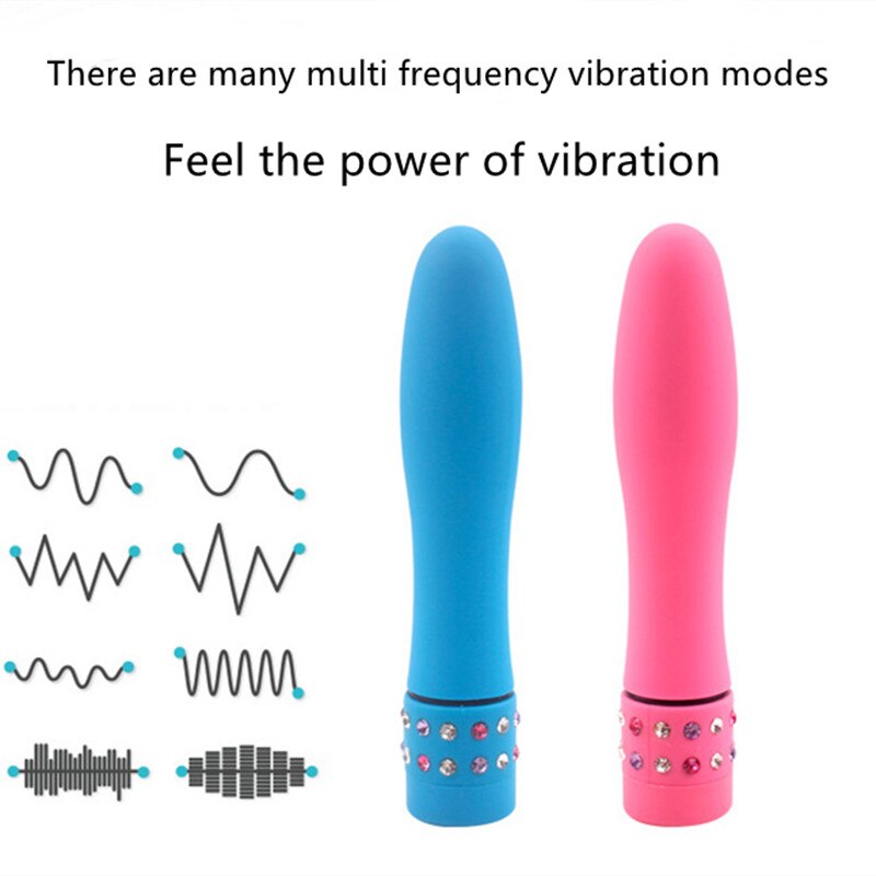 Multi Speed Bullet Vibrator Vaginal Massage G Spot Vibrating Masturbation Dildos Sex Toys for Women Vibrator Stick Sex Toys - buysextoyth