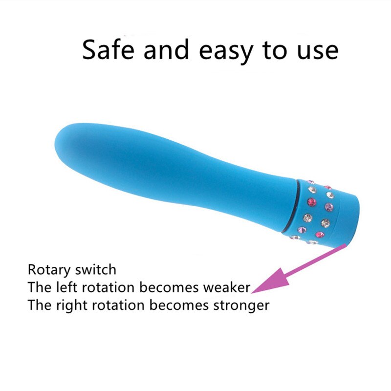Multi Speed Bullet Vibrator Vaginal Massage G Spot Vibrating Masturbation Dildos Sex Toys for Women Vibrator Stick Sex Toys - buysextoyth