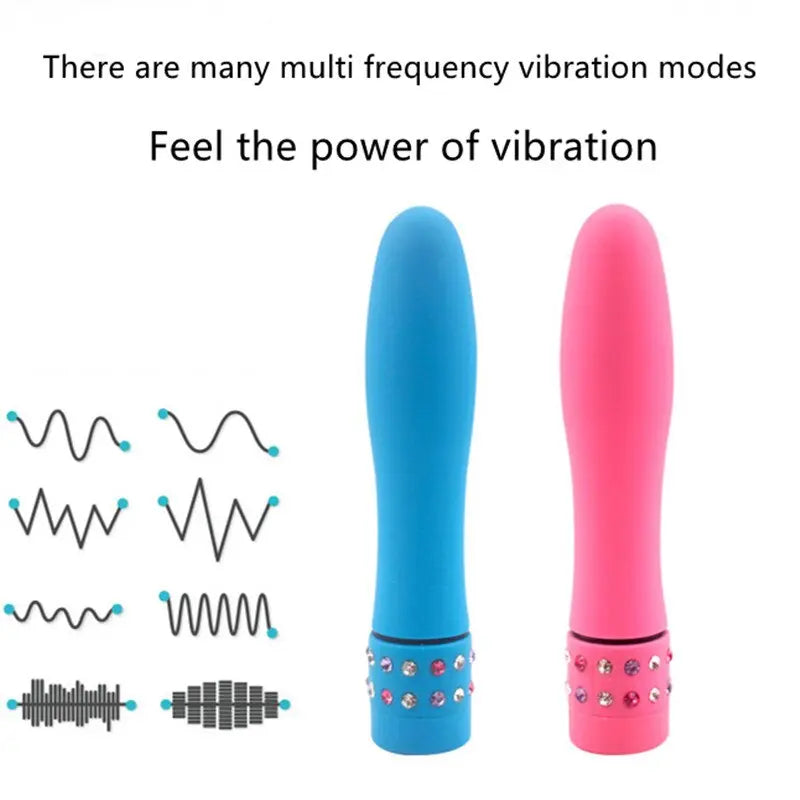 Multi Speed Bullet Vibrator Vaginal Massage G Spot Vibrating Masturbation Dildos Sex Toys for Women Vibrator Stick Sex Toys - buysextoyth
