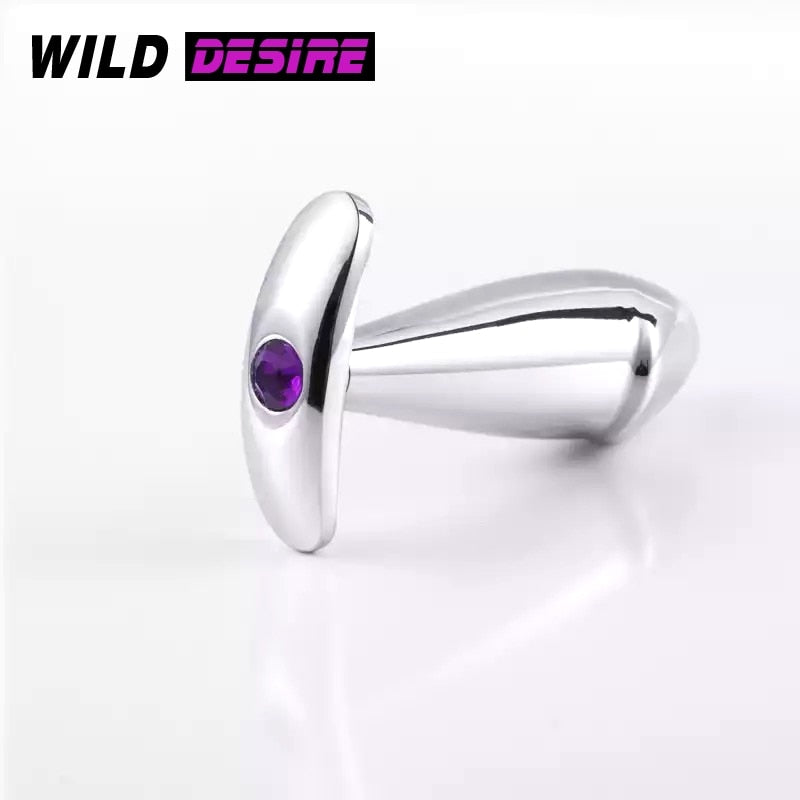 NEW Small Metal Butt Plug Dildo for Beginner Women Men Intimate Goods Strapon Anal Toys Sex Accessories Anal Beads Training 18+ - buysextoyth
