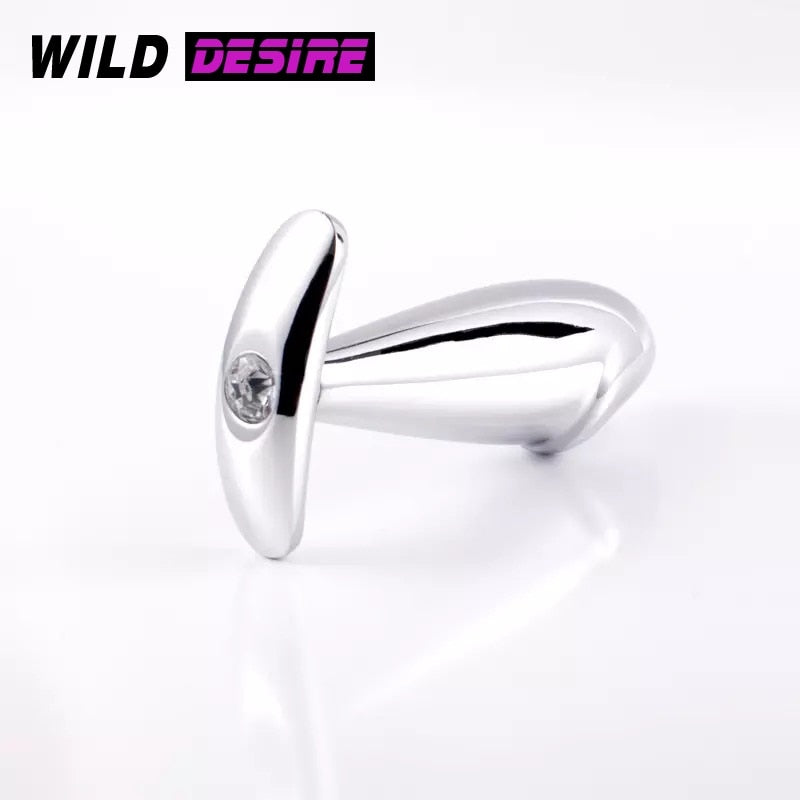 NEW Small Metal Butt Plug Dildo for Beginner Women Men Intimate Goods Strapon Anal Toys Sex Accessories Anal Beads Training 18+ - buysextoyth