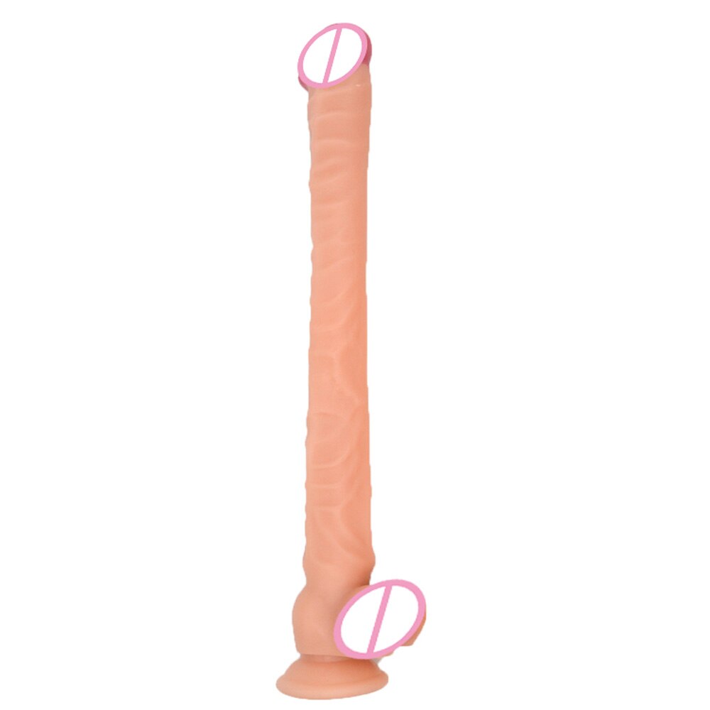NNSX Super Long Sex Products Dildo Flexible Masturbation G Spot Stimulation 41CM Ass Plug Adult Toy for Woman Big Booty Sex Toy - buysextoyth