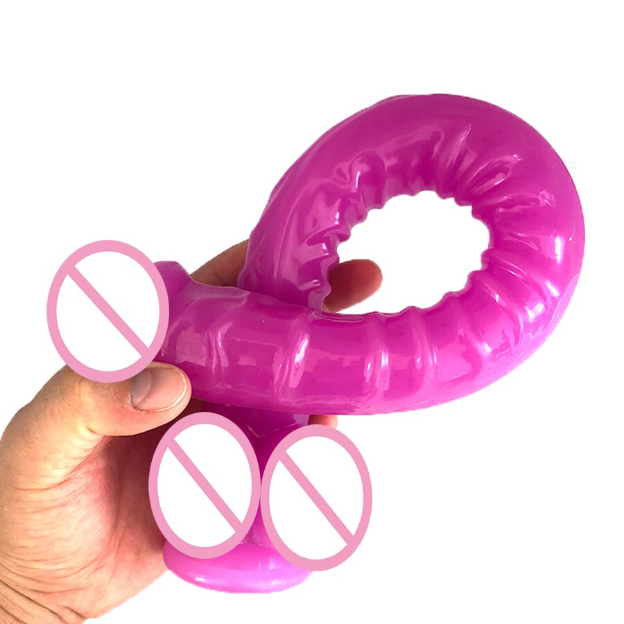 NNSX Super Long Sex Products Dildo Flexible Masturbation G Spot Stimulation 41CM Ass Plug Adult Toy for Woman Big Booty Sex Toy - buysextoyth