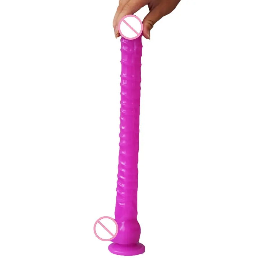 NNSX Super Long Sex Products Dildo Flexible Masturbation G Spot Stimulation 41CM Ass Plug Adult Toy for Woman Big Booty Sex Toy - buysextoyth