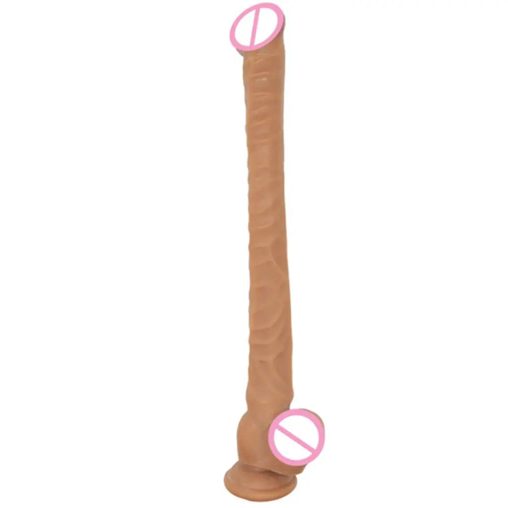 NNSX Super Long Sex Products Dildo Flexible Masturbation G Spot Stimulation 41CM Ass Plug Adult Toy for Woman Big Booty Sex Toy - buysextoyth
