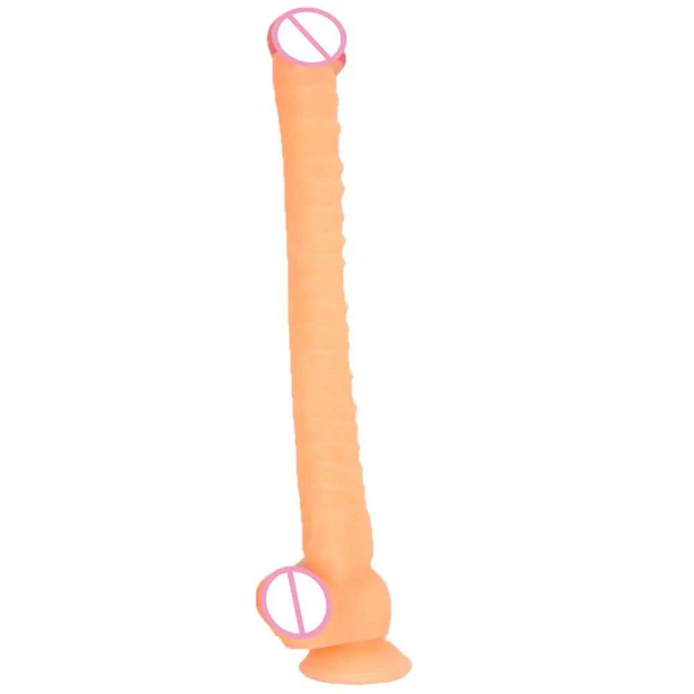 NNSX Super Long Sex Products Dildo Flexible Masturbation G Spot Stimulation 41CM Ass Plug Adult Toy for Woman Big Booty Sex Toy - buysextoyth