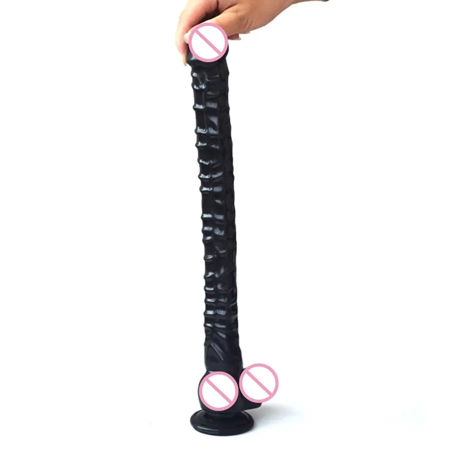 NNSX Super Long Sex Products Dildo Flexible Masturbation G Spot Stimulation 41CM Ass Plug Adult Toy for Woman Big Booty Sex Toy - buysextoyth
