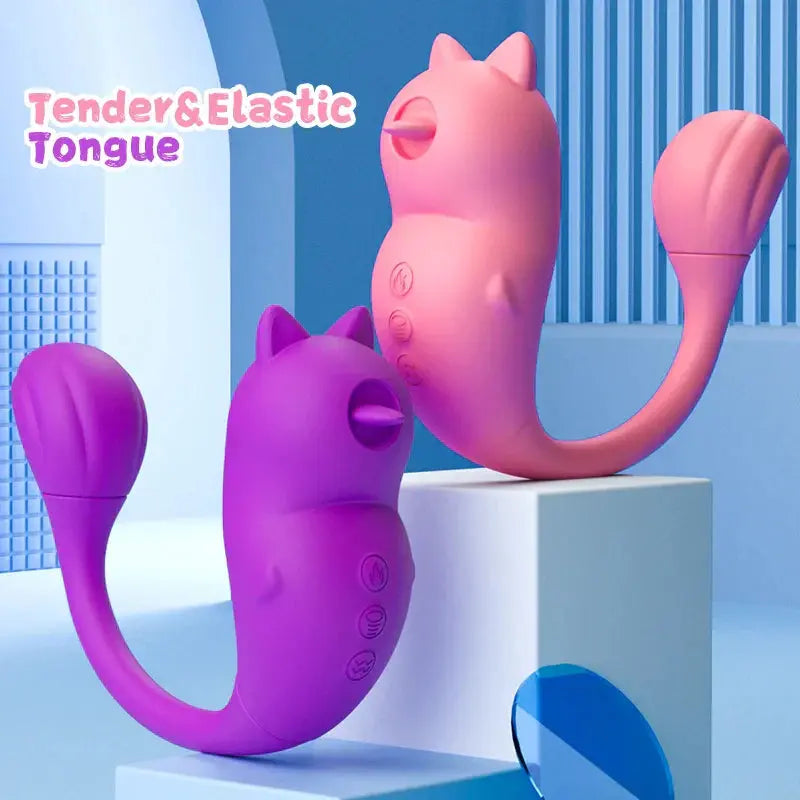Naughty Bear Av Massage Vibrator Electric Tongue Gun Machine Female Masturbation Device Sex Toys Sex Toys - buysextoyth