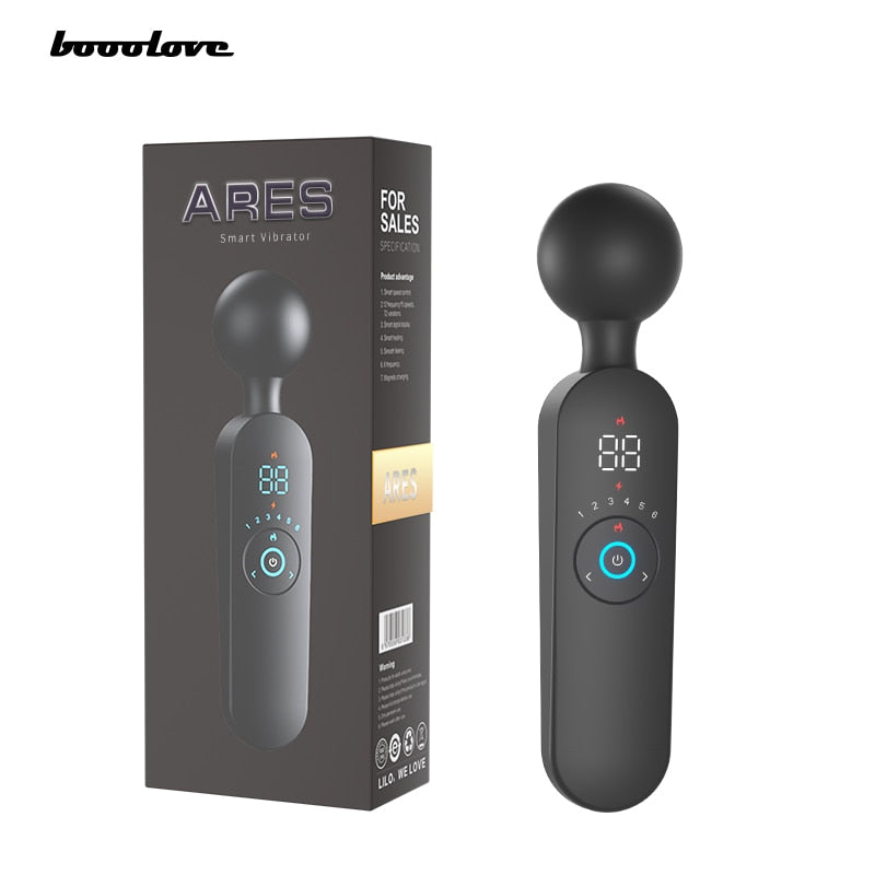 New AV Vibrator Wireless USB Rechargeable Massager Goods Dildos Magic Wand for Women Clitoris Stimulator Sex Toys for Adults 18 - buysextoyth