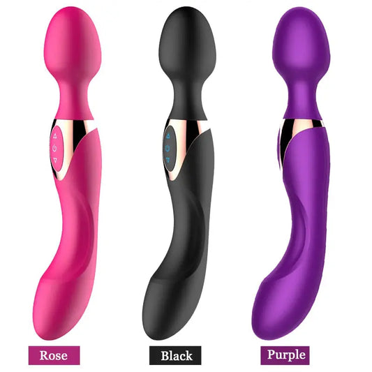 New AV Magic Wand G Spot Massager. USB Charge Big Stick Vibrators for Women Female Sexy Clit Vibrator Adult Sex Toys for Woman - buysextoyth