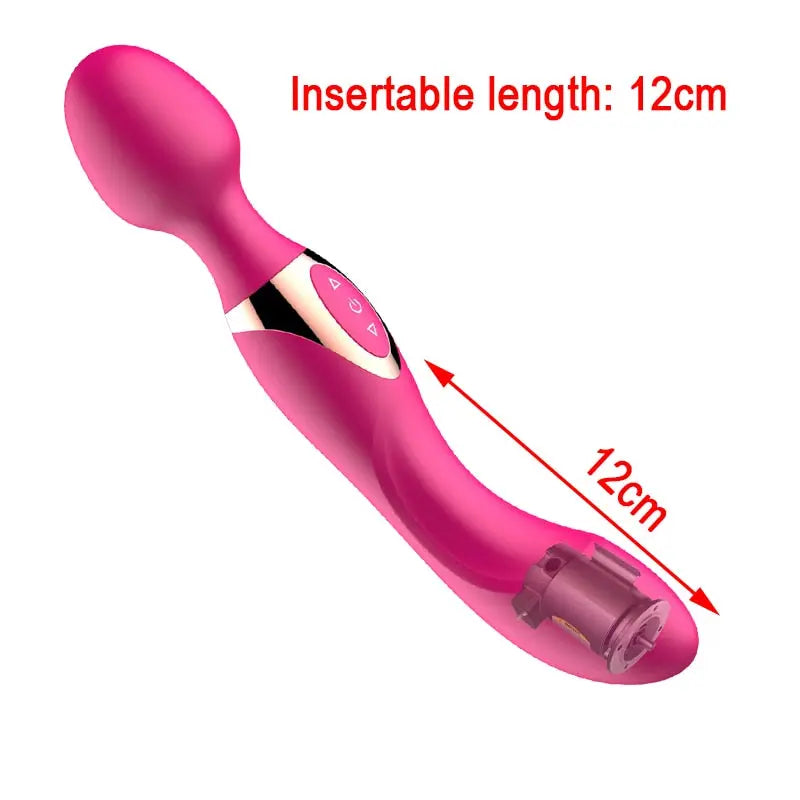New AV Magic Wand G Spot Massager. USB Charge Big Stick Vibrators for Women Female Sexy Clit Vibrator Adult Sex Toys for Woman - buysextoyth