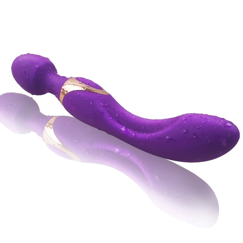 New AV Magic Wand G Spot Massager. USB Charge Big Stick Vibrators for Women Female Sexy Clit Vibrator Adult Sex Toys for Woman - buysextoyth