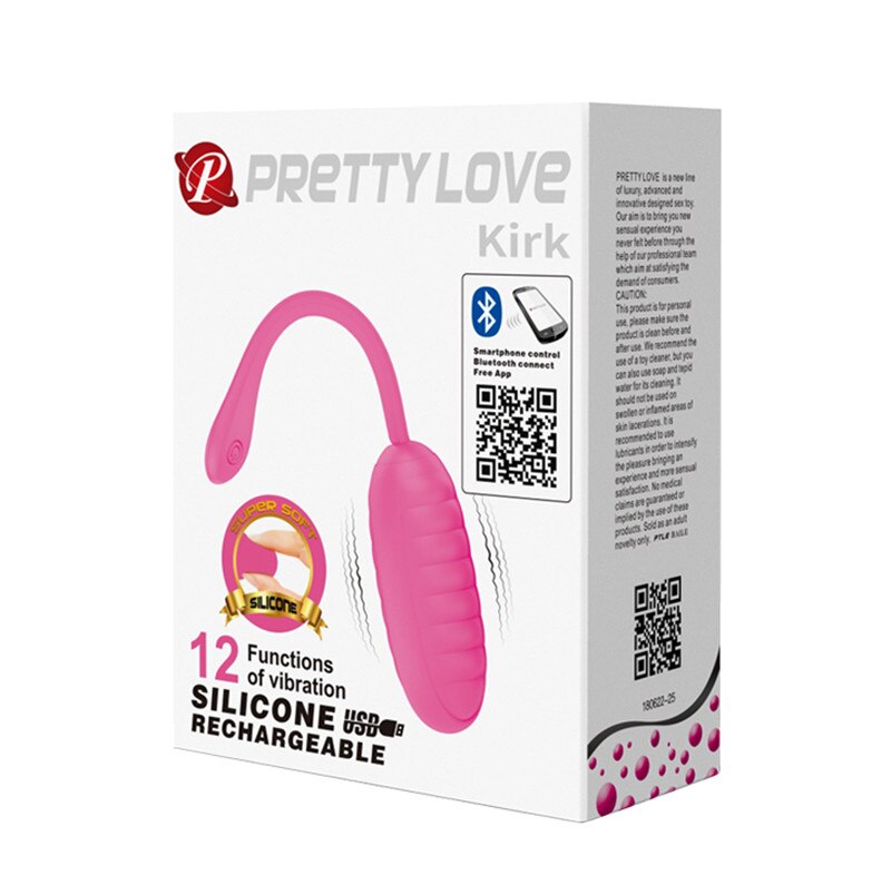 New App Control Blutooth Vibrator Eggs 12 Speeds Pretty Love Vibrador Sex Toys for Women G Spot Clit Massage Female Masturbator - buysextoyth