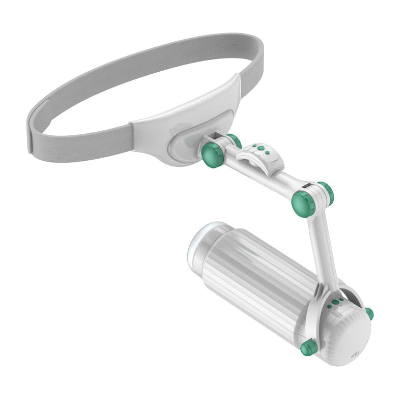 New Automatic Telescopic Wearable Male Masturbator Adjustable Articulate Arm Oral Anal Sex Machine Sex Toys for Men Masturbation - buysextoyth