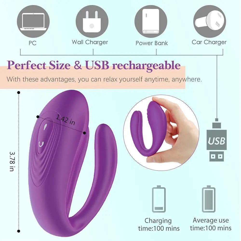 New Couple Vibrator Sex Toys 3 Motor Couple Vibrators 25M Remote Control Dildo Anal Vibrator Stimulator for Couples and Women - buysextoyth