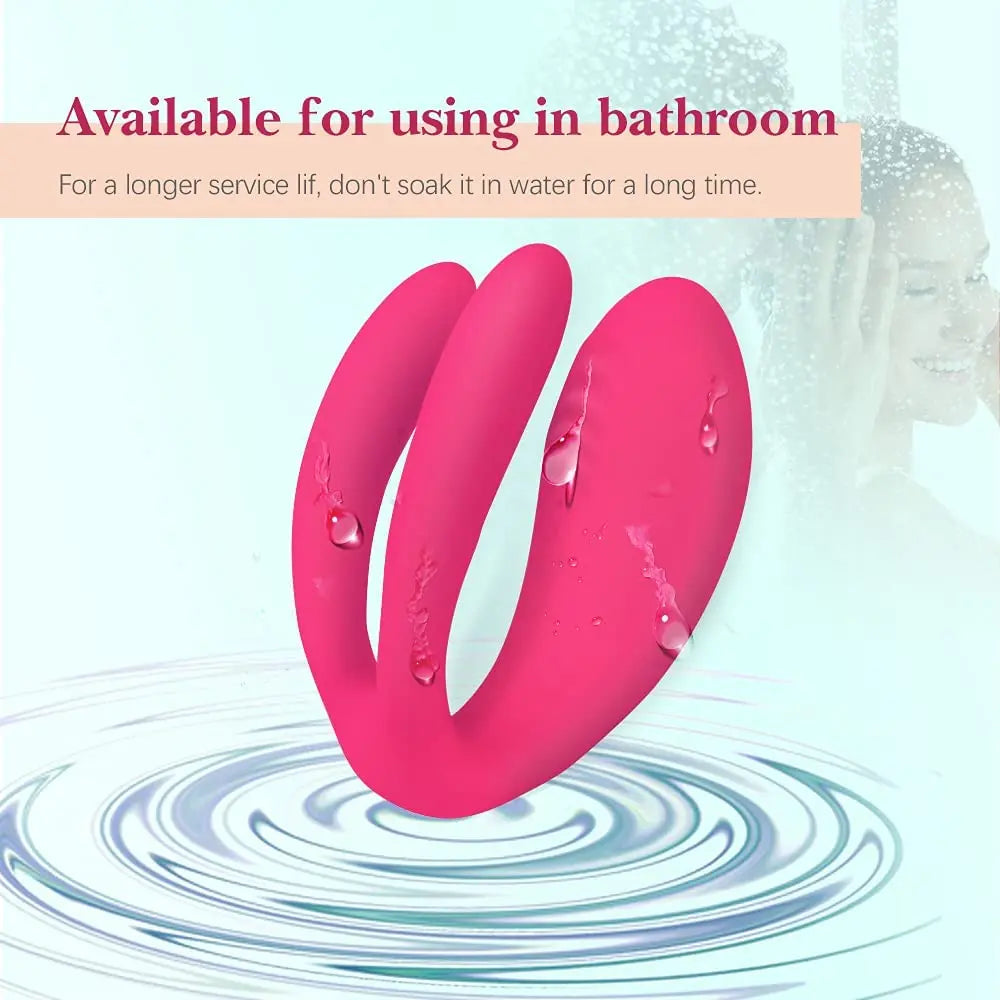 New Couple Vibrator Sex Toys 3 Motor Couple Vibrators 25M Remote Control Dildo Anal Vibrator Stimulator for Couples and Women - buysextoyth