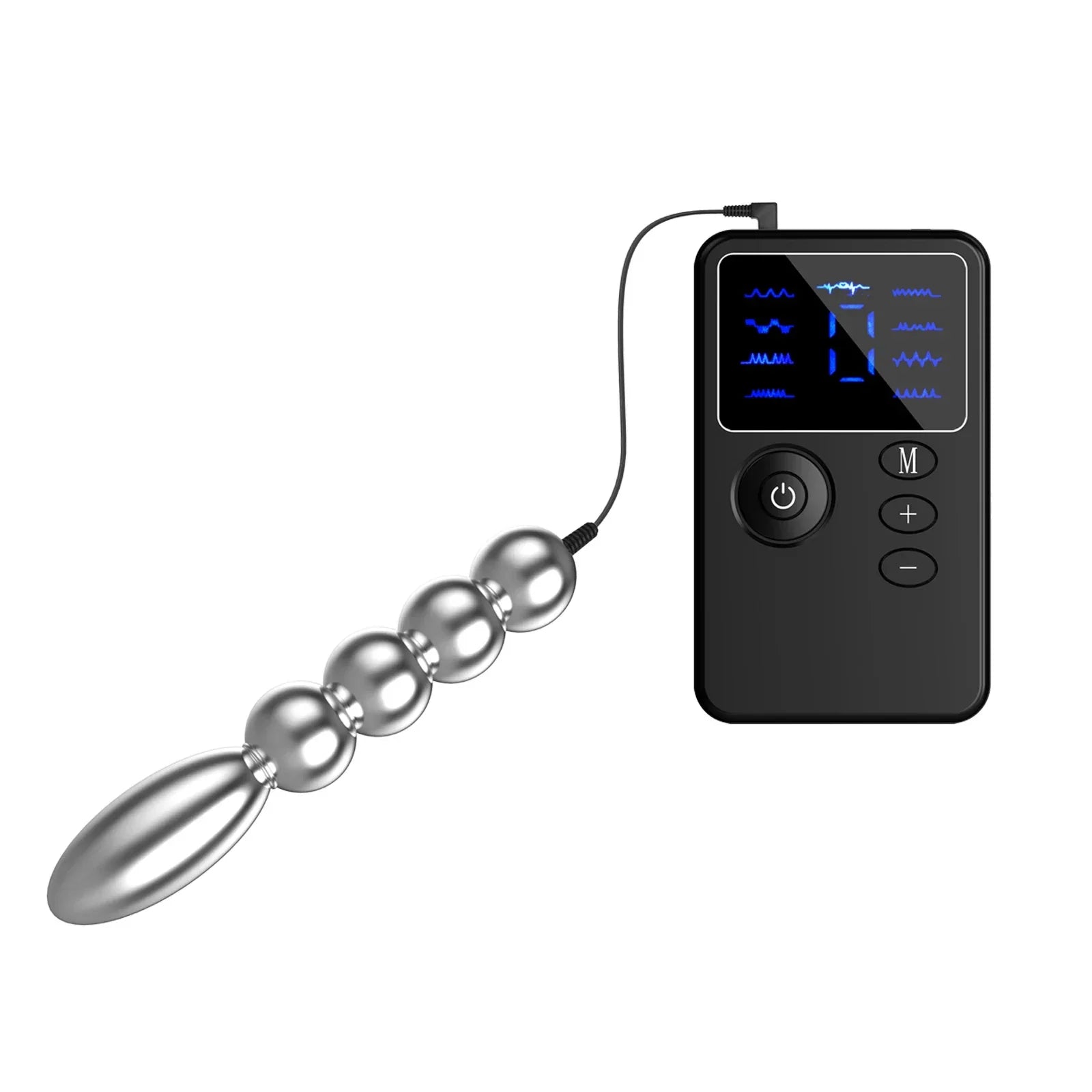 New Dual Output Electric Shock Host Electrosex Electroshock Anal Butt Plug . Electrostimulator Anal Bdsm Adult Sex Toys . E-stim - buysextoyth