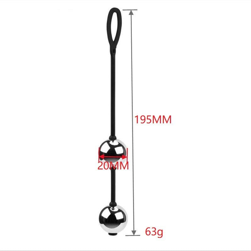 New Erotic Weighted Vaginal Balls Chinese Geisha Kegel Exerciser Metal Ben Wa Balls Anal Beads Adult Sex Toys for Woman Sex Shop - buysextoyth