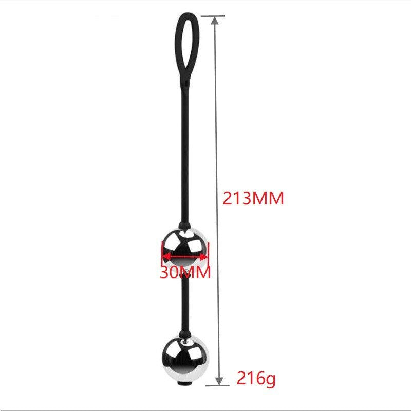 New Erotic Weighted Vaginal Balls Chinese Geisha Kegel Exerciser Metal Ben Wa Balls Anal Beads Adult Sex Toys for Woman Sex Shop - buysextoyth