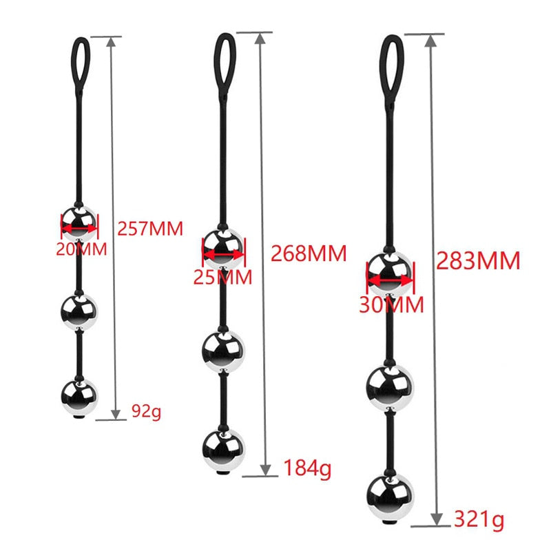 New Erotic Weighted Vaginal Balls Chinese Geisha Kegel Exerciser Metal Ben Wa Balls Anal Beads Adult Sex Toys for Woman Sex Shop - buysextoyth