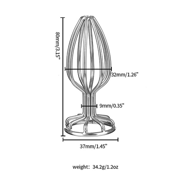 New Style Metal Anal Plug Hollow Out Butt Plug Dildo for Women Couple Masturbator Intimate Goods Anal Toys Sex Toys for Adults18 - buysextoyth