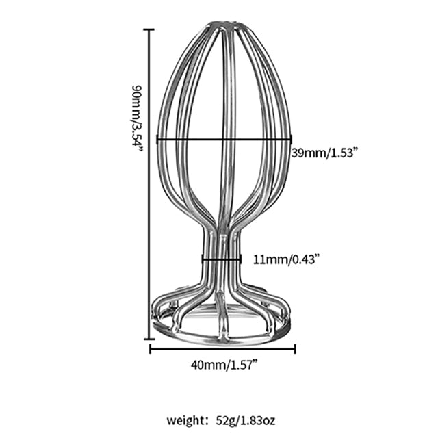 New Style Metal Anal Plug Hollow Out Butt Plug Dildo for Women Couple Masturbator Intimate Goods Anal Toys Sex Toys for Adults18 - buysextoyth