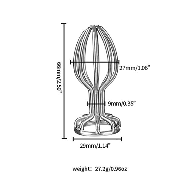 New Style Metal Anal Plug Hollow Out Butt Plug Dildo for Women Couple Masturbator Intimate Goods Anal Toys Sex Toys for Adults18 - buysextoyth