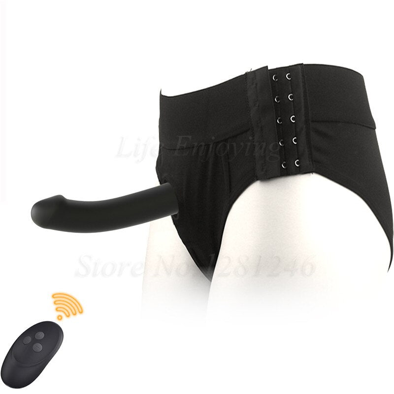 New Unisex Vibrating Anal Butt Plug Prostate Massager Vaginal Stimulator Lesbian Strapon Dildo Vibrator Sex Toys for Man Woman - buysextoyth