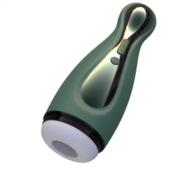 New Upgrade Real Air Sucking Masturbator Blowjob Deep Throat Vibration Automatic Suction Oral Sex Cup Adult Intimate Toy for Men - buysextoyth
