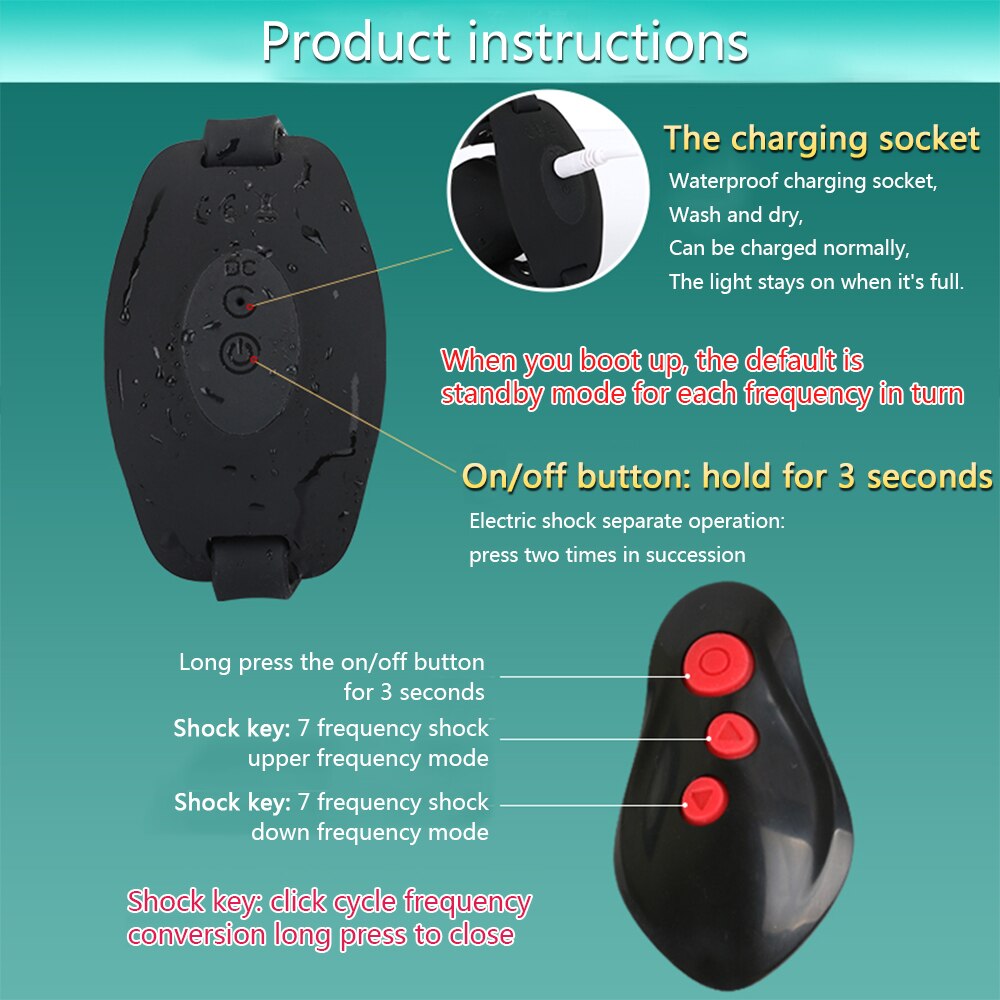 New Wireless Remote Control Electric Shock Open Mouth Gag Harness Restraint Slave Bondage BDSM Adult Games Sex Toys for Couples - buysextoyth