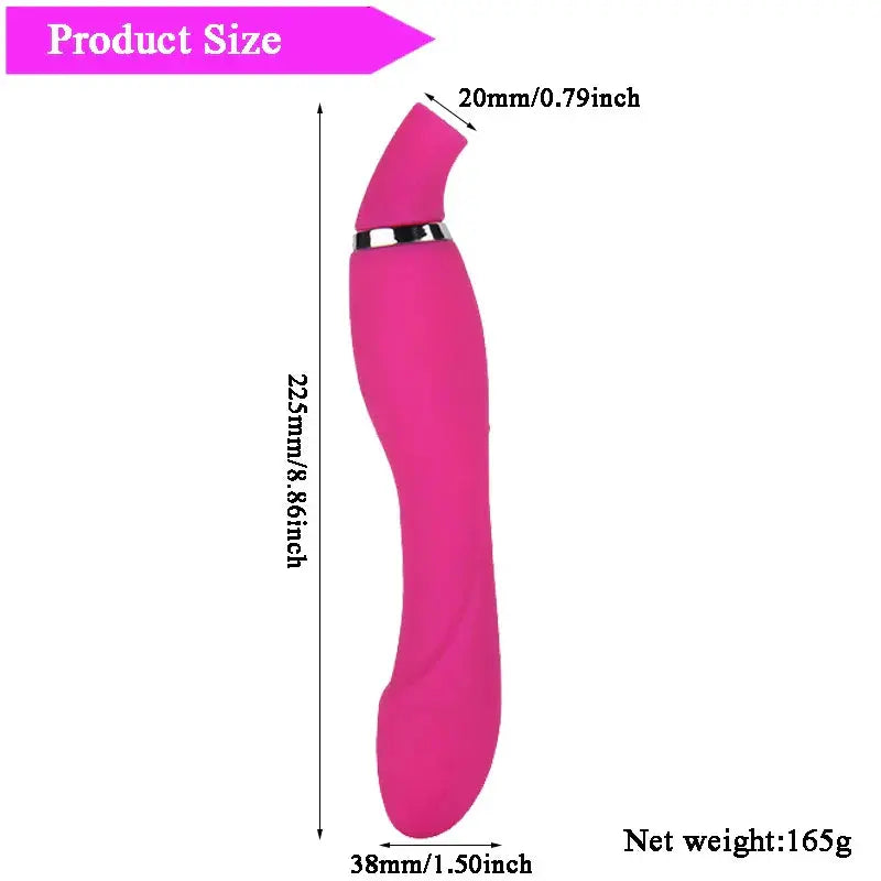Nipple Clit Sucking Vibrator AV Magic Vibrating Masturbation Vigina Massage Climax Fetish Suction Vibrator Sex Toys for Women - buysextoyth