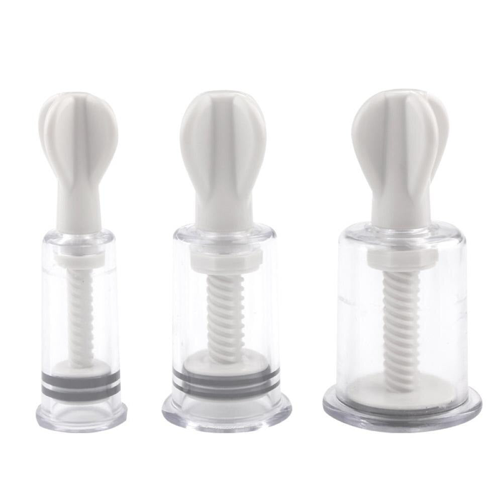 Nipple Vacuum Cup Sucker Pump Breast Enlargement Enhancer Stimulator Sex Toy Body Massage Cans Suction Enhancer Anti Cellulite - buysextoyth