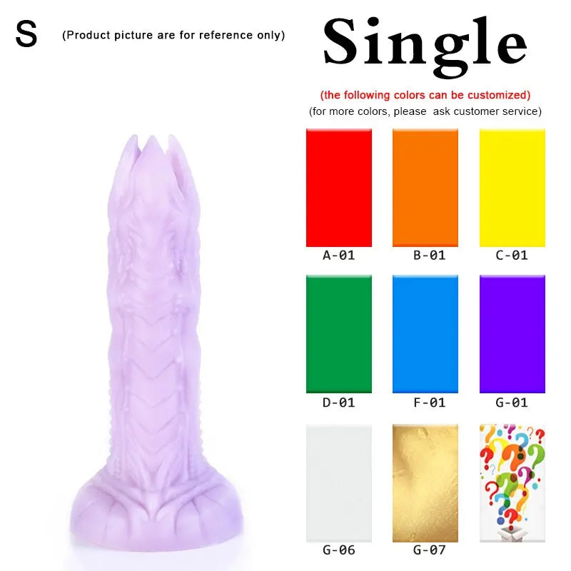 Nothosaur Soft Anal Plug Ovipositor Dildo Penis WITHOUT EGG Fantasy Dildo Vaginal Balls Buttplug for Men Women Sex Toys Bdsm Toy - buysextoyth