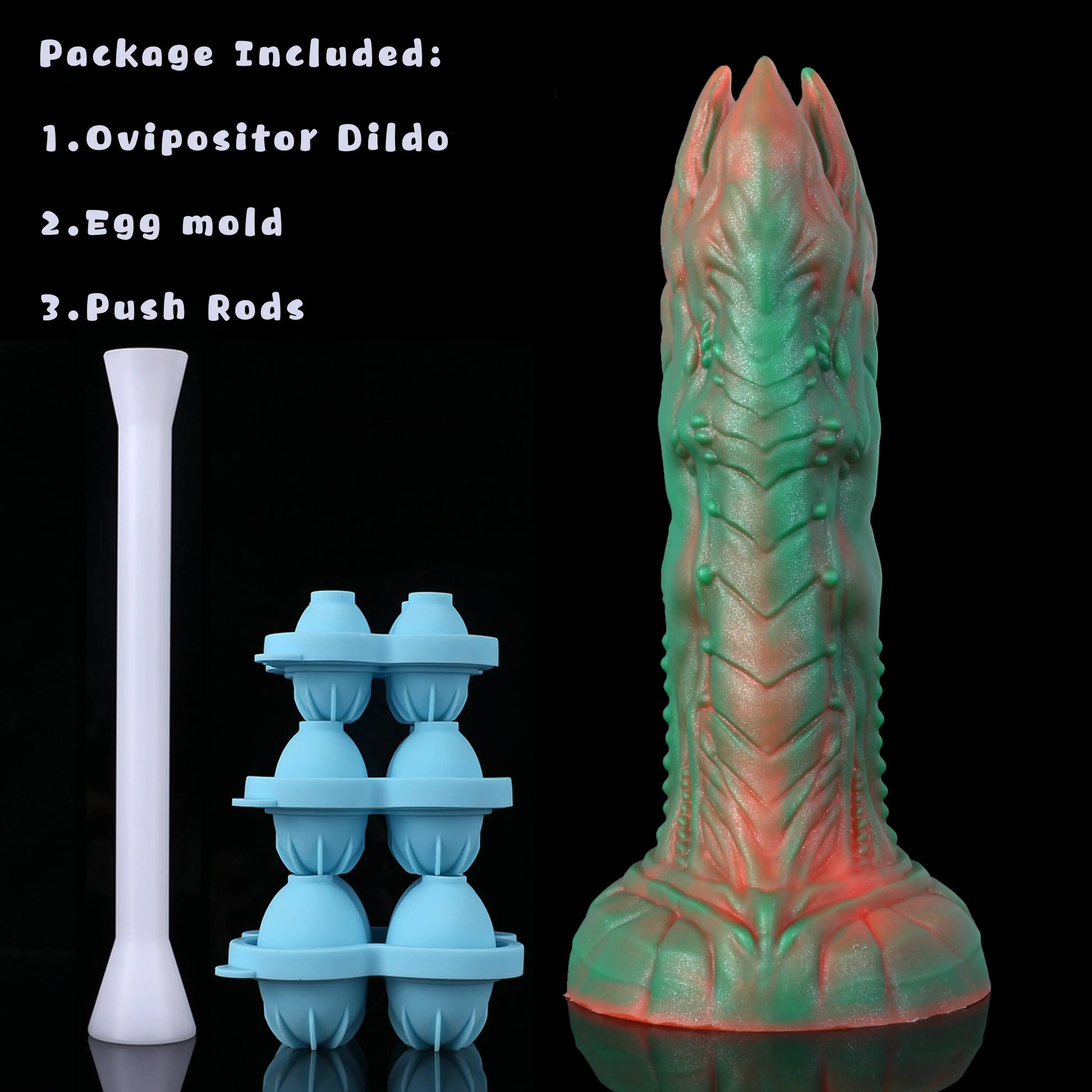 Nothosaur Soft Anal Plug Ovipositor Dildo Penis WITHOUT EGG Fantasy Dildo Vaginal Balls Buttplug for Men Women Sex Toys Bdsm Toy - buysextoyth