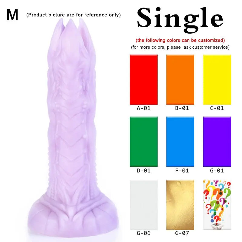 Nothosaur Soft Anal Plug Ovipositor Dildo Penis WITHOUT EGG Fantasy Dildo Vaginal Balls Buttplug for Men Women Sex Toys Bdsm Toy - buysextoyth