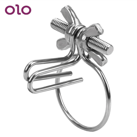 OLO Adjustable Penis Stimulator Irritation Urethral Dilators Catheters Sounds Stainless Steel Penis Plug Sex Toys for Men Gay - buysextoyth