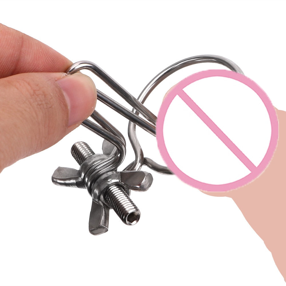 OLO Adjustable Penis Stimulator Irritation Urethral Dilators Catheters Sounds Stainless Steel Penis Plug Sex Toys for Men Gay - buysextoyth